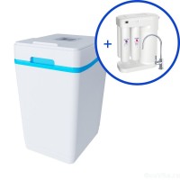 Фильтр для умягчения воды Аквафор WS 800-Si/0.8 + Морион DWM-101SN