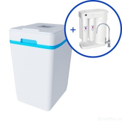 Фильтр для умягчения воды Аквафор WS 800-Si/0.8 + Морион DWM-101SN