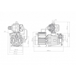 Насосная станция Джамбо 60/35 П-К «Комфорт» (2.0)