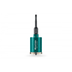 Коронка алмазная для подрозетников KRAFTOOL DIAMOND d 72 мм (М16; раб. глубина 75 мм, лазерная сварк