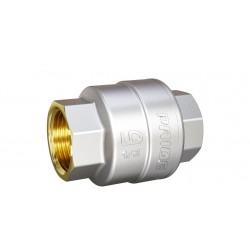 Клапан обратный пружинный латунный шток 1/2" в-в LD Pride Ру40 Tmax=100