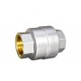 Клапан обратный пружинный латунный шток 1/2" в-в LD Pride Ру40 Tmax=100