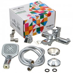 Смеситель ванна MELODIA Etude картридж д.35мм короткий излив