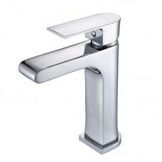 Смеситель умывальник MELODIA Waltz картридж 35мм низкий поворотн.аэратор, хром