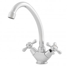 Смеситель кухня MELODIA Cross керамика