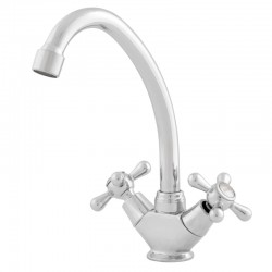 Смеситель кухня MELODIA Cross керамика