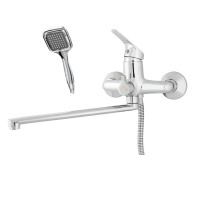 Смеситель ванна MELODIA Moderno картридж д.35мм длинный излив