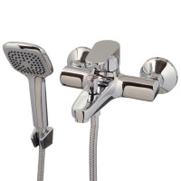 Смеситель ванна MELODIA Rock картридж 35мм короткий излив