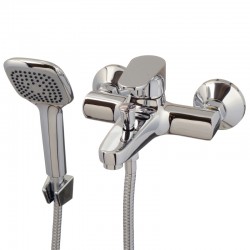 Смеситель ванна MELODIA Rock картридж 35мм короткий излив