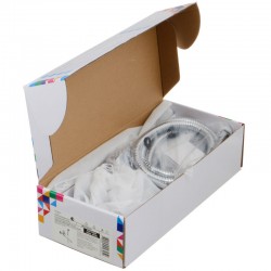 Смеситель ванна MELODIA Metallica картридж 35мм длинный излив 350мм хром