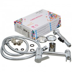 Смеситель биде MELODIA Aria с гигиеническим душем