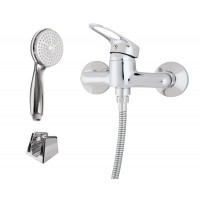 Смеситель душ MELODIA Classica картридж д.40мм с акс. лейка 1ф.100мм круглая