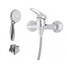 Смеситель душ MELODIA Classica картридж д.40мм с акс. лейка 1ф.100мм круглая