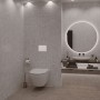 Комплект инсталляции для унитаза RIVO Set A с панелью смыва RIVO Touch Line Белый глянцевый