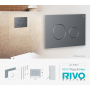 Панель смыва RIVO Touch neo Хром матовый