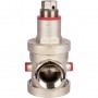 Редуктор давления ROMMER PN25 вн/вн 1 1/4" с выходом под манометр