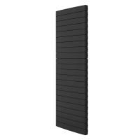 Дизайн-радиатор бимет. Royal Thermo Eclipse Tower 500 Черный - 22 секц.