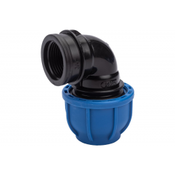 Отвод компрессионный переходной (Вн) - 25 х 3/4" TEBO