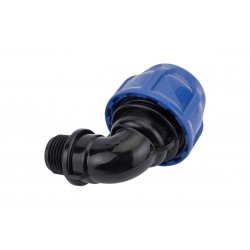 Отвод компрессионный переходной (Нар) - 25 х 3/4" TEBO