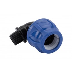 Отвод компрессионный переходной (Нар) - 25 х 3/4" TEBO