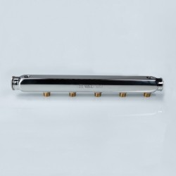 Коллектор из нерж. стали, с м-о расст вых. 100мм, 1 1/2"х 5 вых. 3/4" нар.р.(нов)