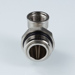 Тройник коллекторный с вращающимся штуцером 3/4"х1/2"х1/2" нар.-вн.-вн.