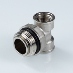 Тройник коллекторный с вращающимся штуцером 3/4"х1/2"х1/2" нар.-вн.-вн.