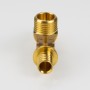 Тройник надвижной с переходом на нар.р. 16(2,2) х 1/2" х 16(2,2)