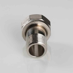 Полусгон прямой с накидной гайкой, 3/4"x1/2"