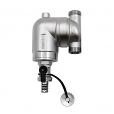 Фильтр механической очистки поворотный с манометром  1/2" VIEIR
