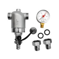 Фильтр механической очистки с манометром  1/2" VIEIR