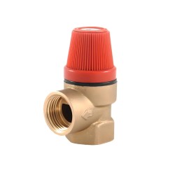 Клапан предохранительный 1/2"ВВ 1,5 бар красный VIEIR