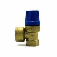 Клапан предохранительный 1/2"*3/4"ВВ 10 бар синий VIEIR