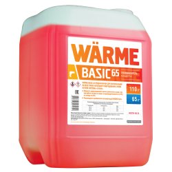 Теплоноситель WARME Basic-65 10 кг, основа этиленгликоль