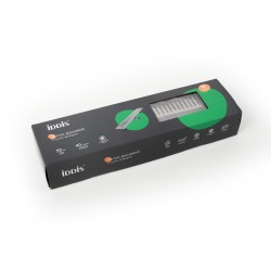 Лоток душевой Iddis Level, нерж. сталь, гориз. выпуск, комб. затвор, перфор. решетка, 500мм