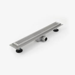 Лоток душевой Iddis Level, нерж. сталь, гориз. выпуск, комб. затвор, перфор. решетка, 600мм