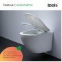 Комплект Iddis 3в1: подвесной унитаз Blanco Q, инсталляция Profix и черная клавиша смыва