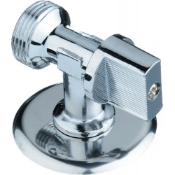 Кран шаровой угловой  TRm 1/2"*3/4" с отражателем (тип L94)