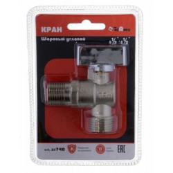 Кран шаровой угловой  TRm 1/2"*1/2"