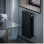 Дизайн-радиатор бимет. Royal Thermo PianoForte Noir Sable 500 x 100 - 4 секц.