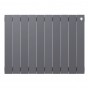 Дизайн-радиатор бимет. Royal Thermo PianoForte Silver Satin 500 x 100 - 10 секц.