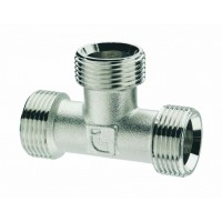 Тройник НН никелированный 1/2"х1/2"х1/2" STOUT