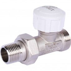 Клапан термостатический, прямой 1/2" х 3/4"ЕК (подключение евроконус) STOUT